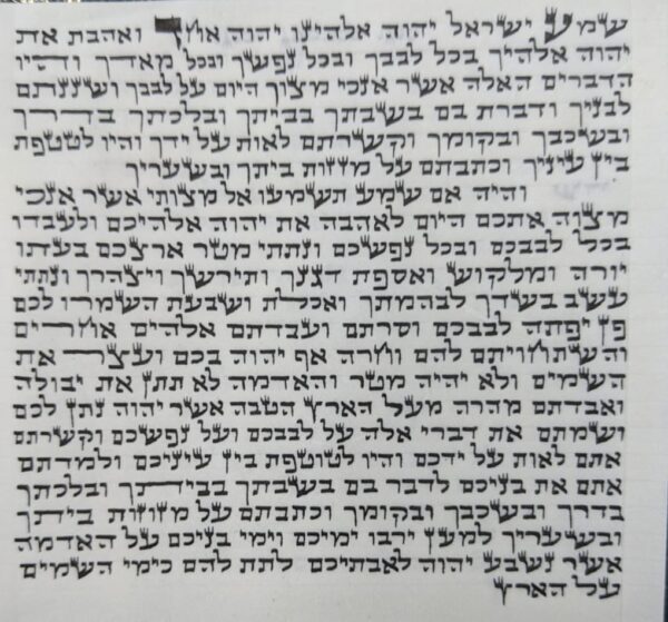 Mezuzah Standard Arizal 10 CM #242-4